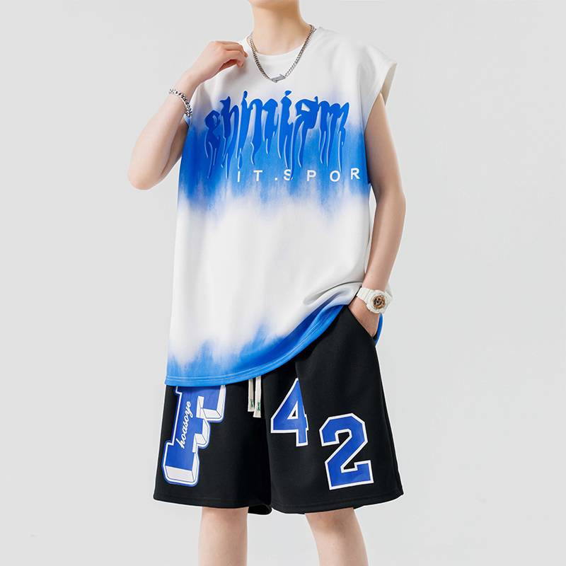 LBD-TZ8988 White (top+shorts)